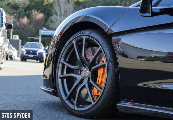 10-Minute Supercar Passenger Experience in a McLaren MP4-12C Spyder or McLaren 570S Spyder - Option for 20-Minutes