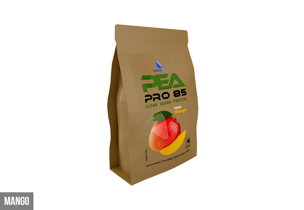 1kg of PEAPRO-85 Clean Vegan Protein - Four Flavours Available with Free Metro Shipping