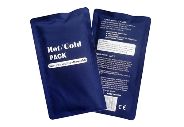 Two Reusable Hot or Cold Gel Packs