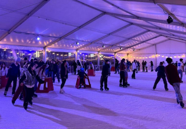 General Admission Ice Skating Pass at Cathedral Square Ice Rink in Christchurch incl. Skate Hire - Option for Preschooler - Valid from 27th June 2026