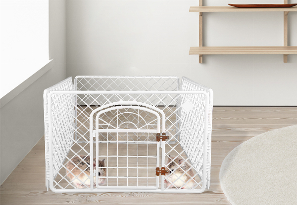 Pet Playpen with Door - Option for Two Available