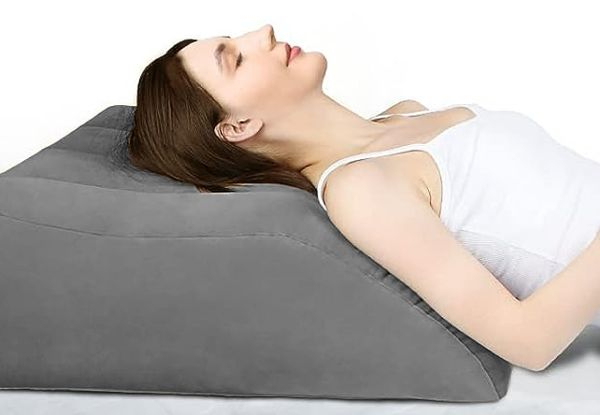 Inflatable Elevation Leg Pillow - Available in Three Colours & Option for Two-Pack