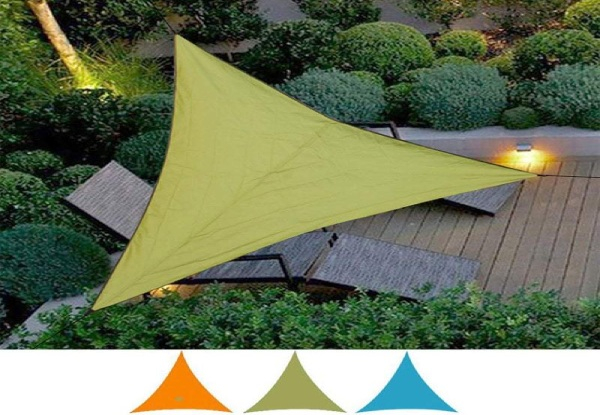 Triangle Shade Sail - Three Colours Available
