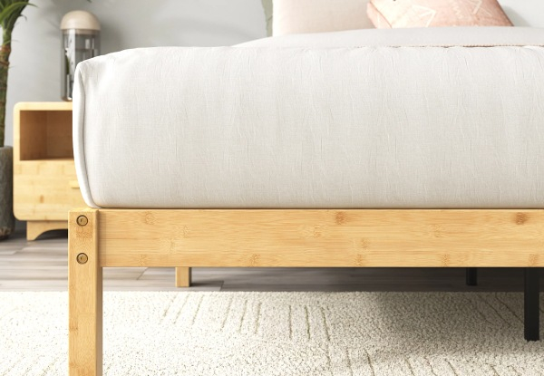 Zinus Bamboo Bed Base - Four Sizes Available