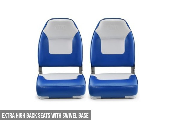 Two-Pack of Fishing Boat Seats - Two Styles Available