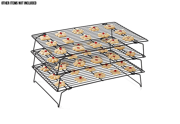 Three-Tier Cooling Rack Set for Baking