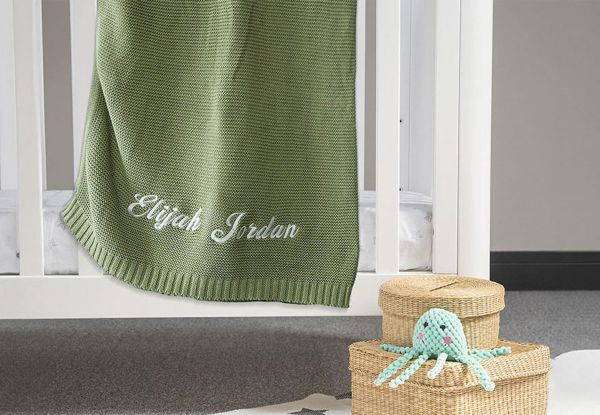 Personalised Embroidery Nap Blankets