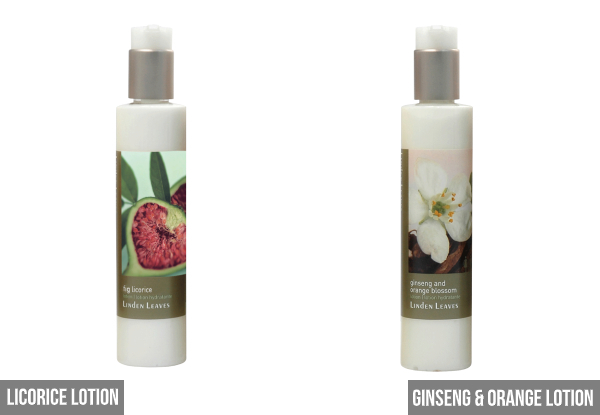 Linden Leaves Skin & Relaxation Essentials Skincare Range - Ten Options Available