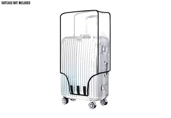 Suitcase Clear Rain Cover - Two Sizes Available