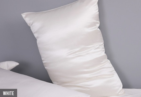Mulberry Silk Pillowcase with Zipper - Four Colours Available