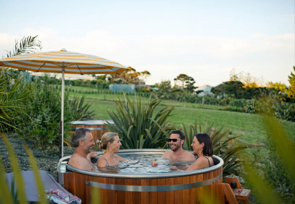 Private Hot Tub Experience for Two People for 60-Minutes at Tiki Beach - Option for Four People