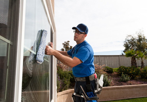 Three-Bedroom Single-Storey House Interior, Exterior & Frame Window Cleaning Service - Options for up to Six Bedrooms & to incl. Water Stain Treatment