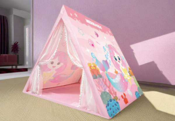 Kids Mermaid Play Tent Fairy Playhouse