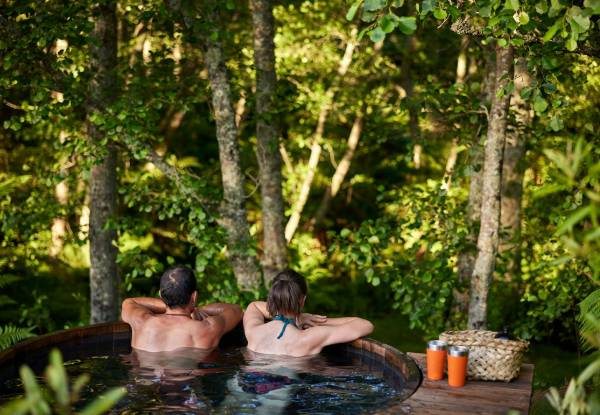 45-Minute Secluded Hot Tub Experience Surrounded by Native Bush for Two People