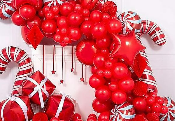 Christmas Balloon Garland Arch Kit