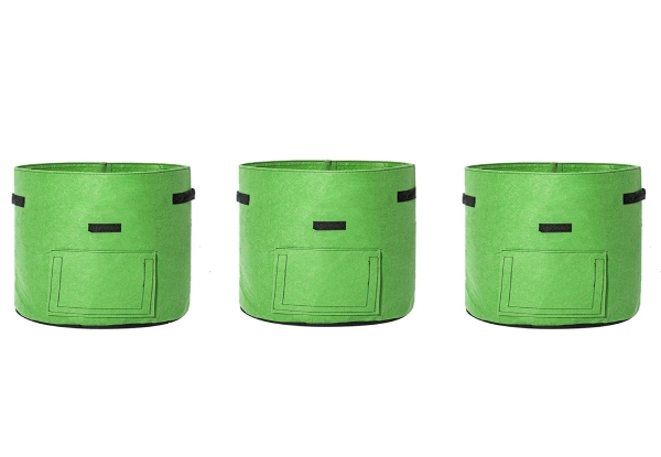 Three-Pack of Planting Pouch Pots - Three Sizes Available