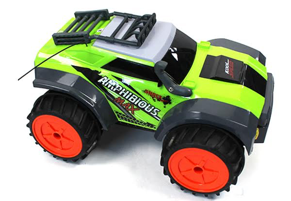 $49.99 for a Remote Control Amphibious Racing Car (value $129.90)