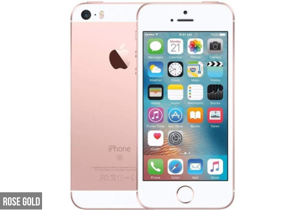 Apple iPhone SE Refurbished Range - Option for 16GB or 64GB & Four Colours Available