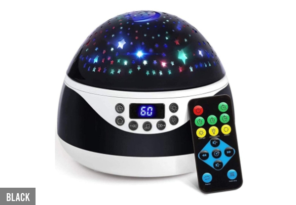 Remote Control Projection Lamp - Three Colours Available