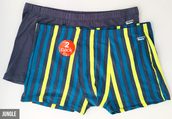 Two-Pack of Men's Jockey Skants Trunks - Range of Colours & Sizes Available