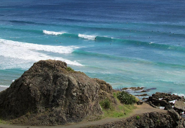 Two-Hour Group Surfing New Zealand Lesson incl. Board & Wetsuit Hire for One Person - Options for Two People or a Private Lesson - Valid for Saturday & Sunday Only