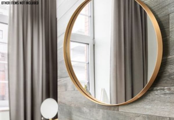 Large Round Wall Mirror - Two Sizes Available