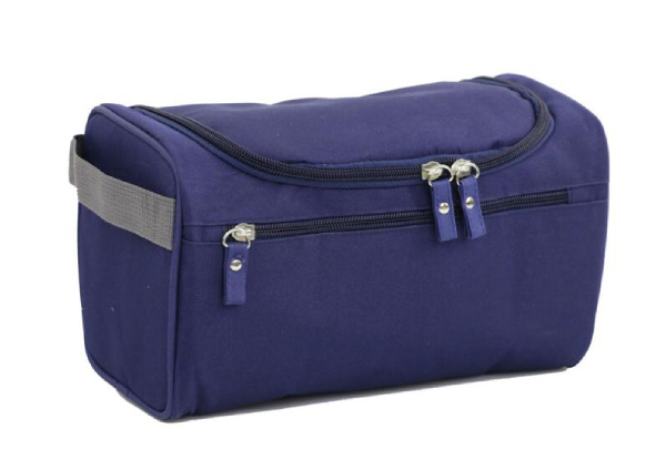 Water-Resistant Travel Wash Bag - Four Colours Available