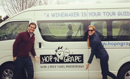 $85 for a Full-Day Marlborough Wine Tour With a Winemaker as your Tour Guide, Tastings at up to Five Wineries, Lunch Stop at a Winery Restaurant & Visit to Local Brewery or Chocolate Factory / $165 for Two People