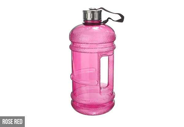 Extra Large 2.2L Drink Bottle - Six Colours Available with Free Delivery