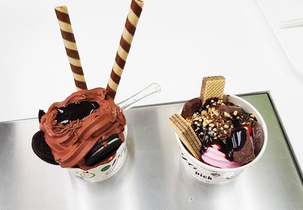 $4 for an $8 Frozen Yoghurt Voucher – Choose Your Own Toppings