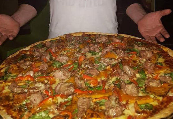 20-Inch Dine-In Pizza - Valid for Dinner Sunday to Thursday Only