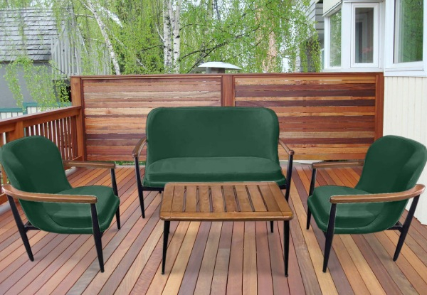 Albany Outdoor Sofa Set with Coffee Table - Five Colours Available