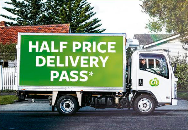 $34.50 for a Countdown Prepaid Three-Month Delivery Pass – 10 Uses – Auckland Only (value $69)