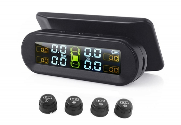 Solar-Powered Car Tyre Pressure Monitor System