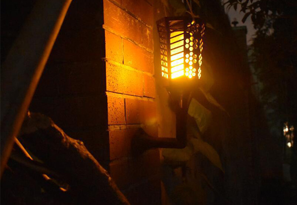 96-LED Solar Outdoor Torch Light