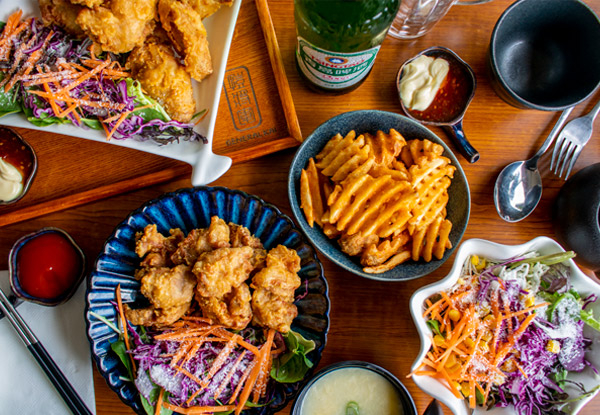 All-You-Can-Eat Fried Chicken & Bottomless Beers or Soft Drinks for One Person with Cajun Fries & Salad - Options for up to Ten People