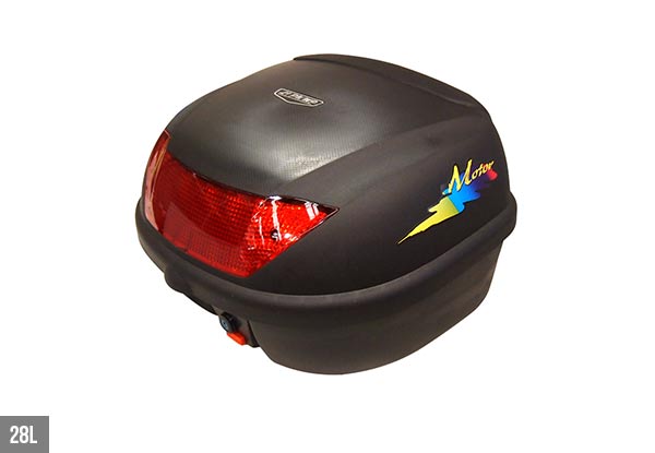 28L Motorcycle Storage Box - Option for a 50L Storage Box Available