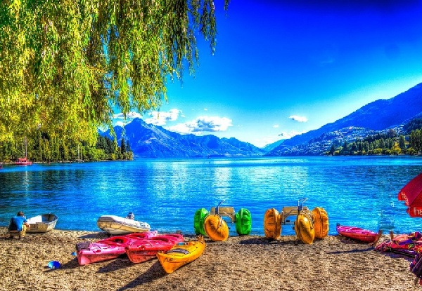 Per-Person, Twin-Share, Two-Night Five-Star Mystery Stay in Queenstown incl. Flights - Option for Three-Nights incl. a Bottle of Wine