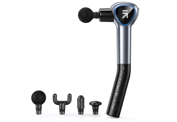 Renpho Reach Professional Massage Gun with Extendable Handle