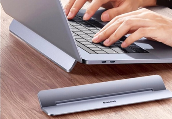 Foldable Portable Aluminium Laptop Stand - Two Colours Available