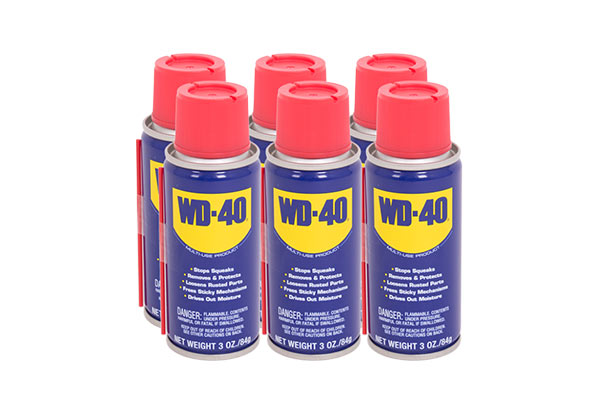 WD-40 Multipurpose Lubricant Six-Pack - Options for a 12- or 24-Pack Available