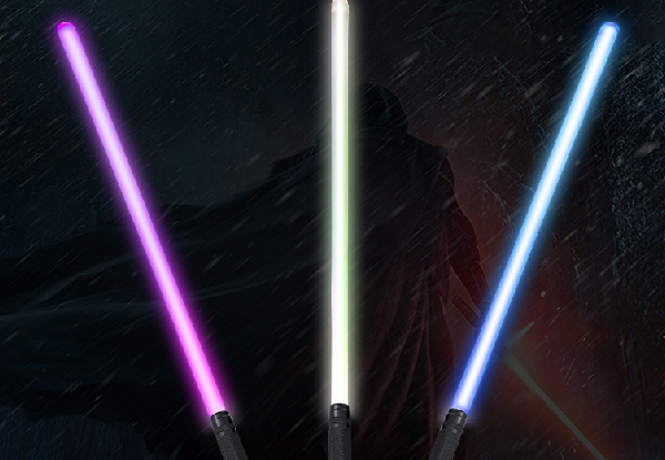 Rechargeable LED Sword with Changeable RGB Colours & Sound - Two Options Available