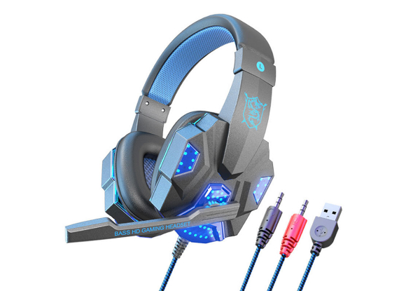 PC Gaming Headset with Microphone - Available in Three Colours & Option for Two