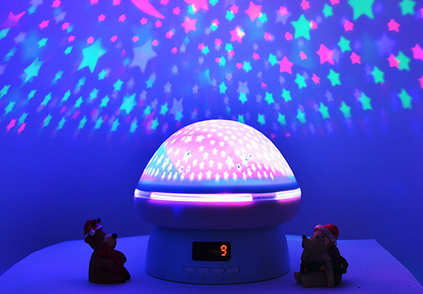 Rotating Star Light Projector - Three Colours Available