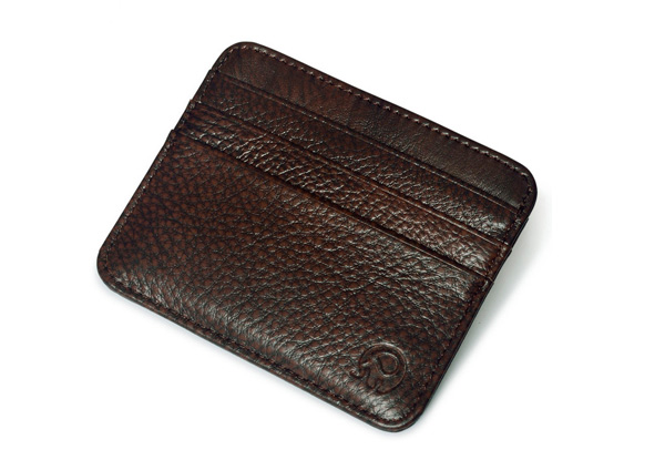Genuine Leather Credit Card Holder - Available in Two Colours