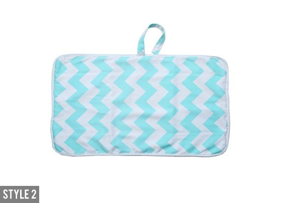 Washable Diaper Changing Mat - Five Styles with Free Delivery