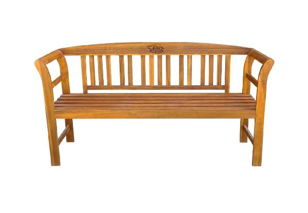 157cm Solid Acacia Wood Garden Bench