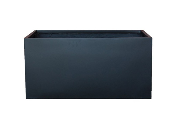 Large Black Planter Box