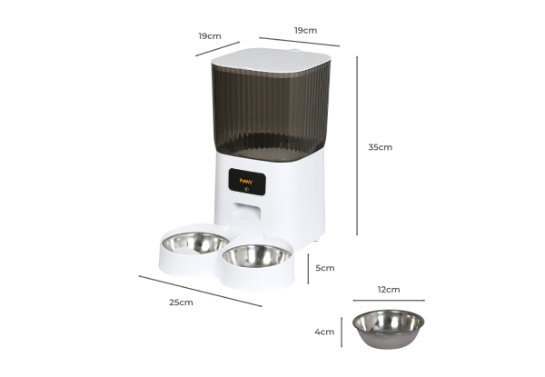 PaWz 5L Automatic Pet Feeder Food Dispenser