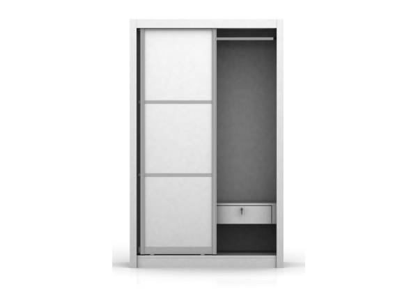 Sliding Door Wardrobe - Two Colours Available